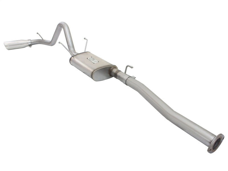 aFe MACH Force XP 2.5in Cat-Back Stainless Steel Exhaust w/Polished Tip Toyota Tacoma 13-14 2.7L - 49-46024-P
