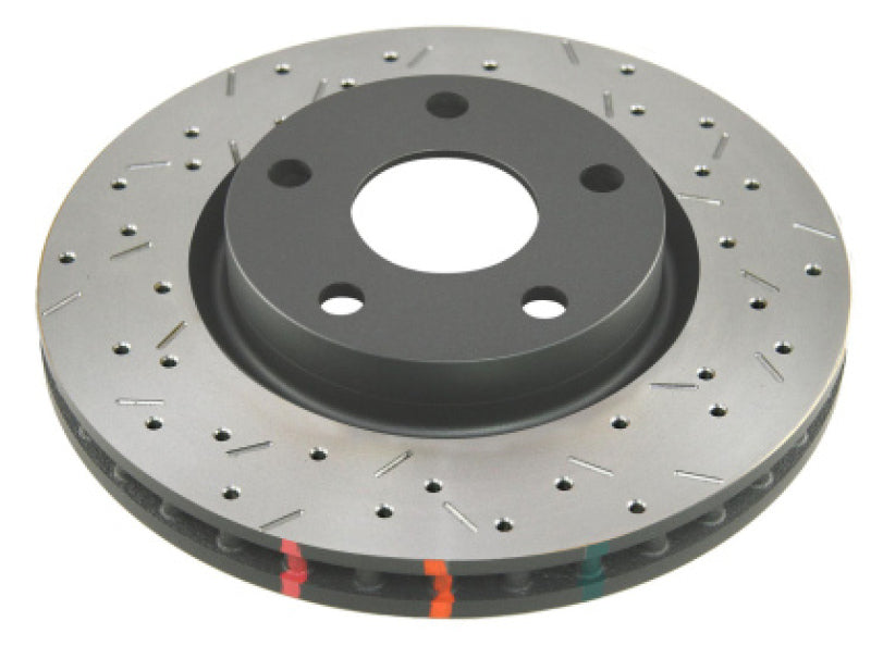 DBA 2020 Chevrolet Corvette C8 Z51 Rear Cross Drilled/Dimpled 4000 XD Series Rotor - DBA43929XD