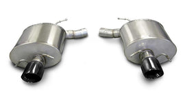 Corsa 2009-2014 Cadillac CTS Sedan V 6.2L V8 Black Touring Axle-Back Exhaust - 14940BLK