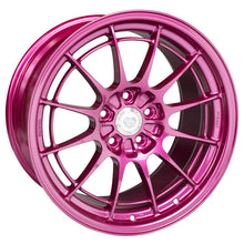 Load image into Gallery viewer, Enkei NT03+M 18x9.5 5x114.3 40mm Offset 72.6mm Bore Magenta Wheel (MOQ 40) - 3658956540MA
