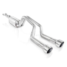 Load image into Gallery viewer, Stainless Works 2006-09 Trailblazer SS 6.0L 2-1/2in S-Tube Exhaust X-Pipe Side Bumper Exit - TBTDLMF