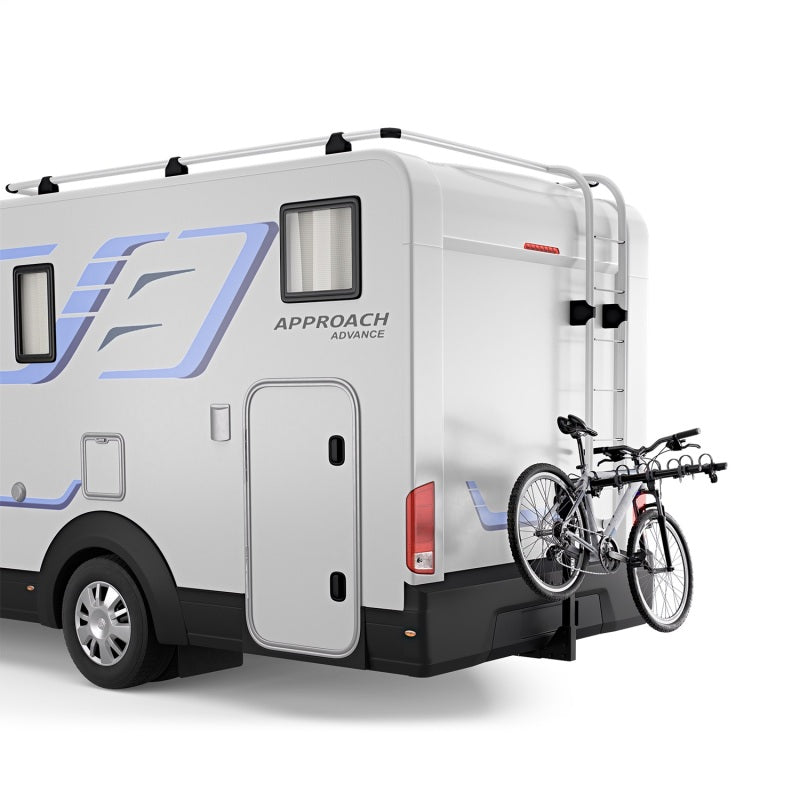 Thule Range - Hanging Hitch Bike Rack for RV/Travel Trailer (Up to 4 Bikes) - Black - 905700