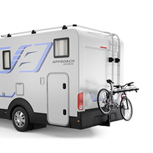 Load image into Gallery viewer, Thule Range - Hanging Hitch Bike Rack for RV/Travel Trailer (Up to 4 Bikes) - Black - 905700