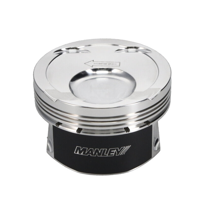 Manley Ford 3.5L Ecoboost 3.642in Bore 1.239in Comp Height -8.5cc Dish Extreme Duty Piston Set - 594800CE-6