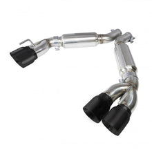 Load image into Gallery viewer, Kooks 2016 + Chevrolet Camaro SS LT1 3in Axle Back Exhaust System w/ Mufflers and Black Quad Tips - 22606260