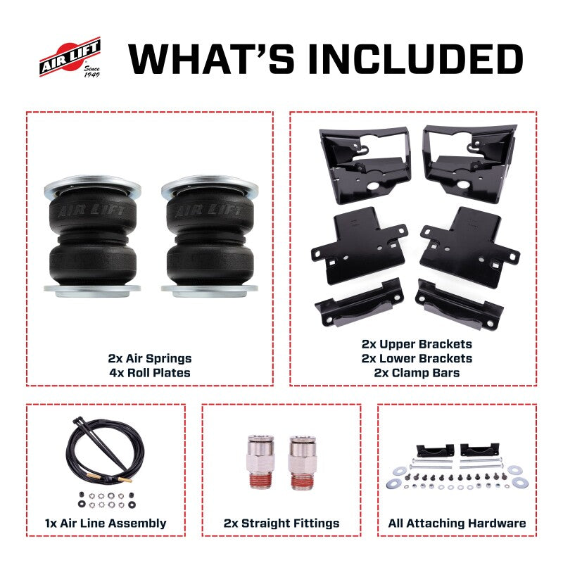 Air Lift LoadLifter 5000 Air Spring Kit for 23-25 Toyota Sequoia 4WD - 57264