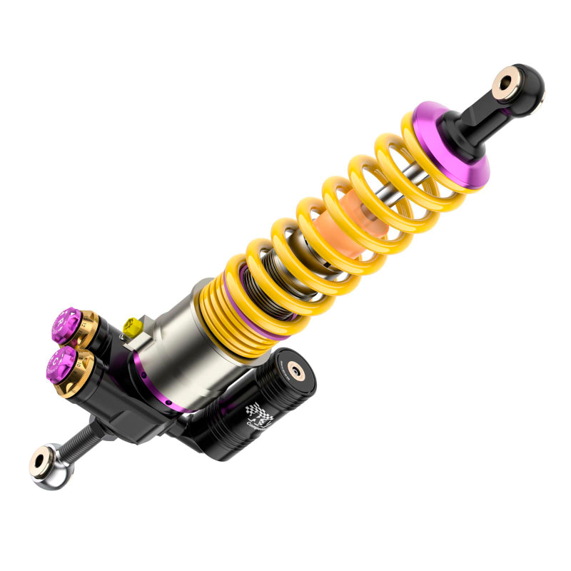 KW Porsche Carrera GT HLS & V5 Coilover Kit w/ Black Springs - 30971427-B