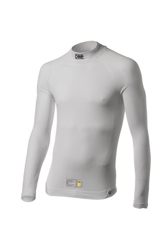 OMP One Evo Underwear Top Fia 8856-2018 - White Sz Medium - IE0-0792-A01-020-M