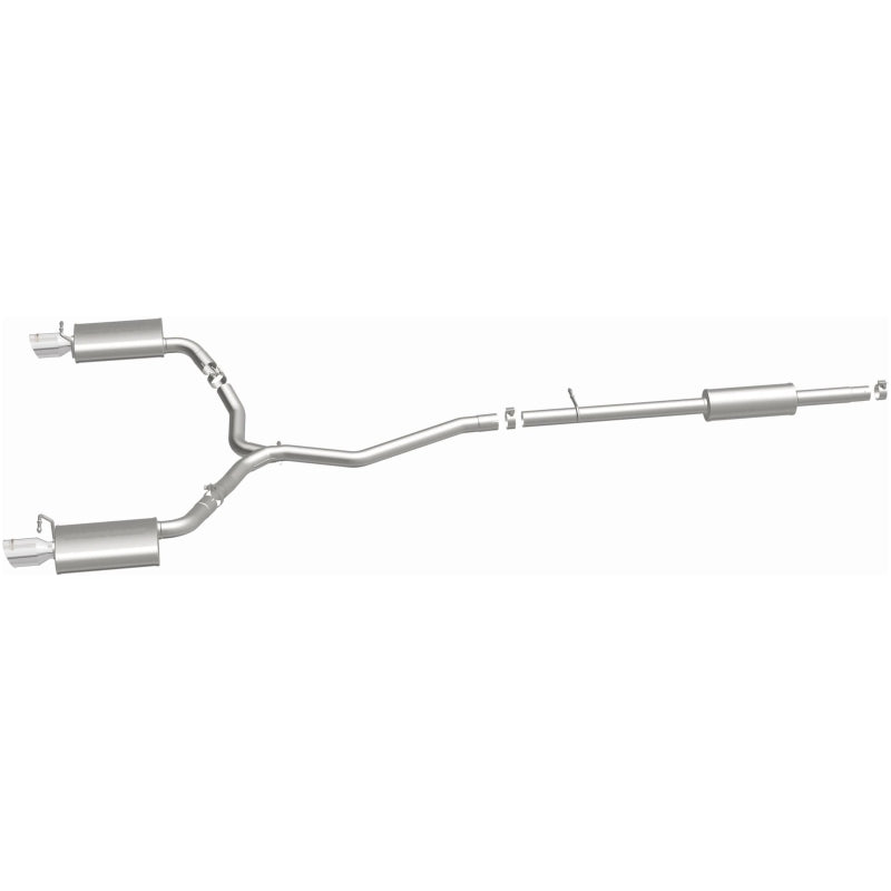 MagnaFlow 11-13 Ford Explorer V6 3.5L SS Catback Exhaust Dual Split Rear Exit w/ 3.5in SS Tips - 15467