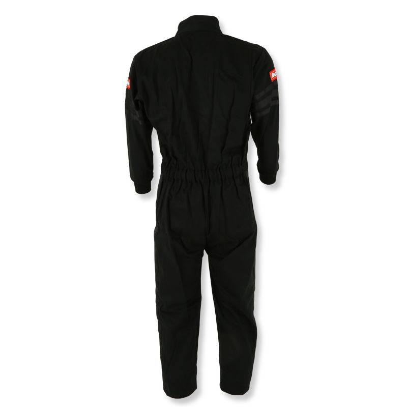 RaceQuip Black Trim SFI-1 JR. Suit - Kids Large - 1959995RQP