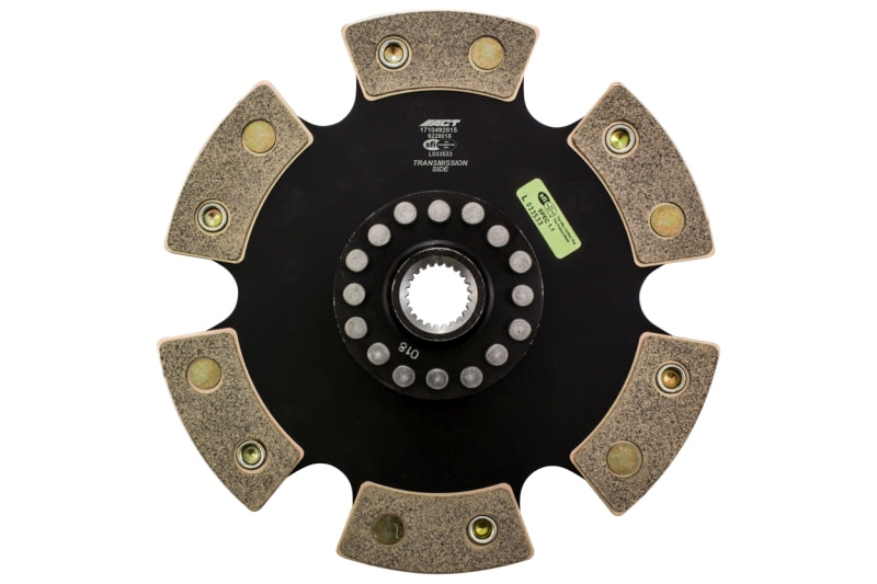 ACT 1991 Subaru Legacy 6 Pad Rigid Race Disc - 6228018