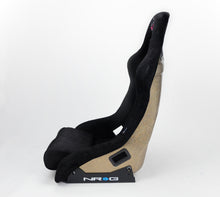 Load image into Gallery viewer, NRG FRP Bucket Seat ULTRA Edition - Large (Black Alcantara/Gold Glitter Back) - FRP-302BK-ULTRA
