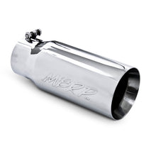 Load image into Gallery viewer, MBRP Universal Tip 5 O.D. Dual Wall Straight 4 inlet 12 length - T5049