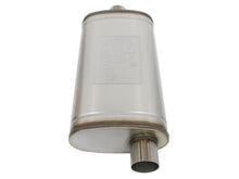 Load image into Gallery viewer, aFe MACH Force-Xp Muffler 3 IN ID Center/Offset x 11 IN W x 5 IN H x 22 IN L - Oval Body - 49M30016