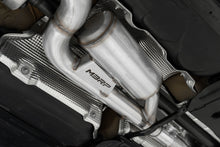 Load image into Gallery viewer, MBRP 2022 Volkswagen Golf R MK8 3in Cat-Back Quad Rear w/ Carbon Fiber Tips Valve Delete Exhaust - S46123CF