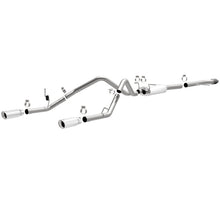 Load image into Gallery viewer, Magnaflow 14 Chevy Silverado V8 5.3L CC/EC Cab Dual Split Rear Exit Stainless Cat Back Perf Exhaust - 15268