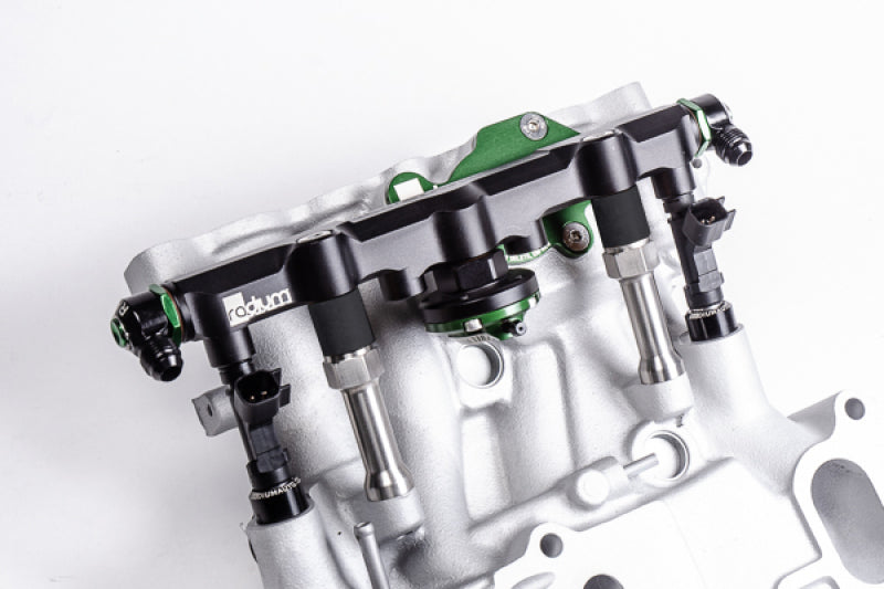 Radium Engineering Mazda 13B-Rew Secondary Top Feed Conversion Fuel Rail - 20-0447