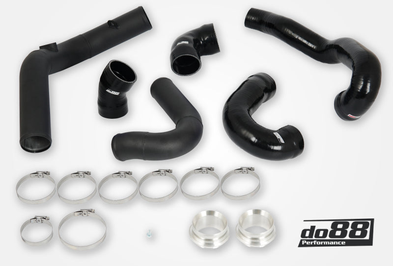 do88 SAAB 9-5 2.8t V6 10-11 Pressure Pipes w/Black Hoses - TR-330-S