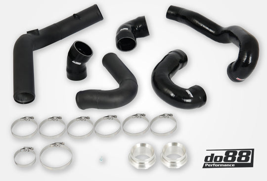 do88 SAAB 9-5 2.8t V6 10-11 Pressure Pipes w/Black Hoses - TR-330-S