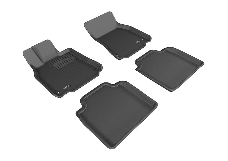 3D MAXpider 07-12 Lexus LS460L RWD Kagu Black Full Set - L1LX04001509