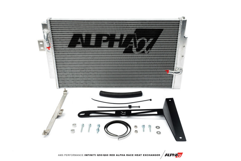 AMS Performance Infiniti 17+ Q60 / 16+ Q50 3.0TT VR30 Alpha Race Heat Exchanger - ALP.28.02.0004-1