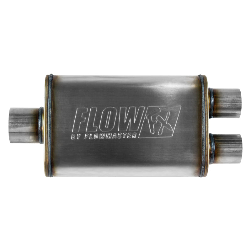 Flowmaster 3in.IN(C)/2.5in.OUT(D) 4x9x14 FlowFX Muffler - 72198