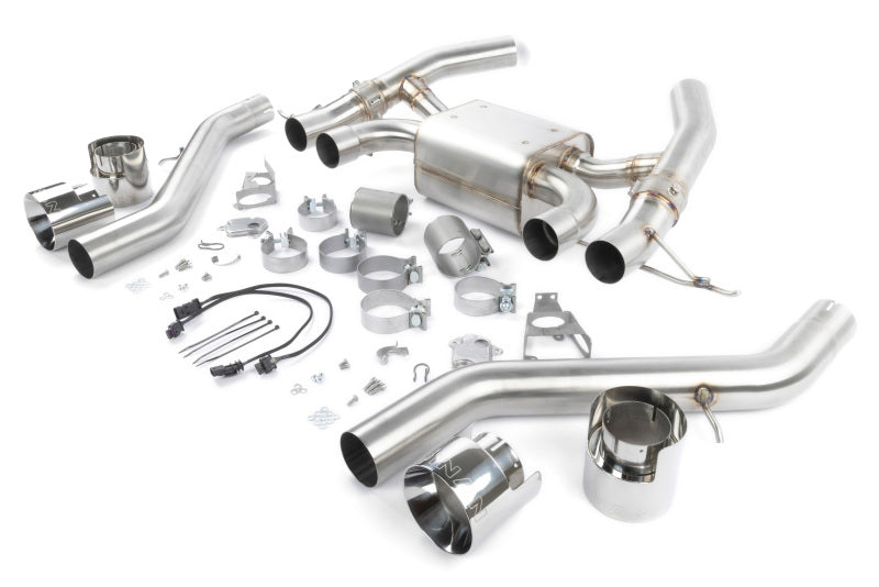 Dinan 23-26 BMW M2 (G87) Valved Axleback Exhaust System - Polished Tips - D660-0100