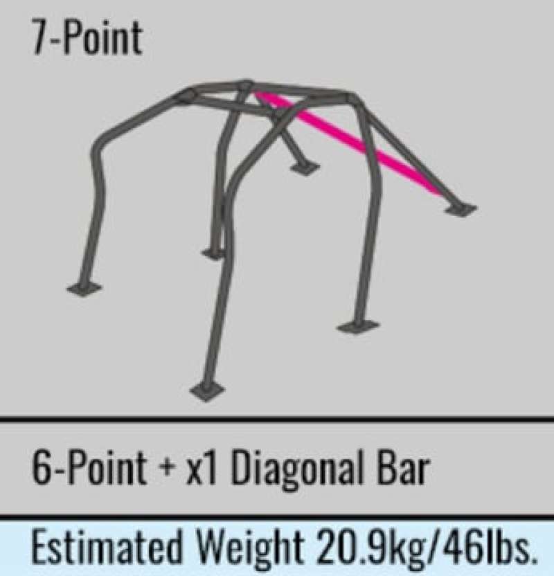 Cusco DC2 Roll Cage 7P DC2 integra (S/O / No Cancel) - 320 261 F