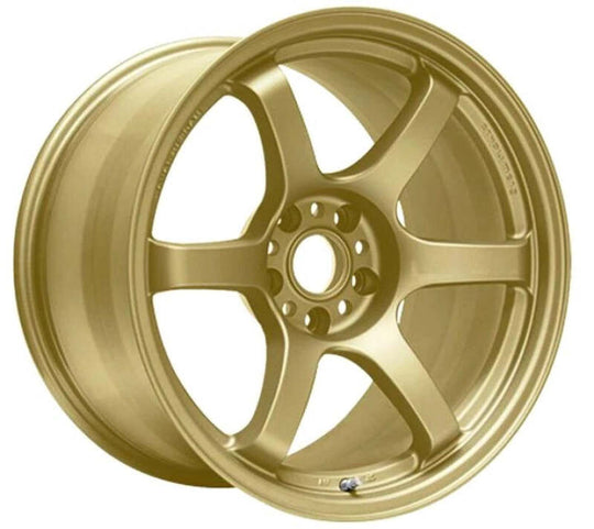 Gram Lights 57DR 15x8.0 +35 4x100 Gold Wheel - WGIE35AZ