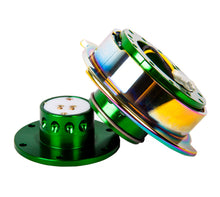 Load image into Gallery viewer, NRG Quick Release Gen 2.5 - Green Body / Neochrome Ring - SRK-250GN/MC