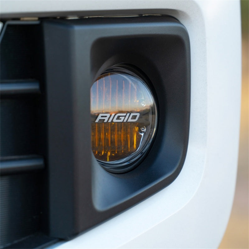 Rigid Industries 2014+ Toyota Tundra & 4Runner / 2016+ Tacoma 360-Series PRO SAE Fog Kit - Yellow - 37117