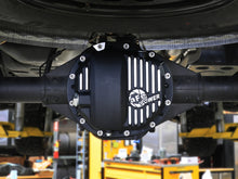 Load image into Gallery viewer, aFe Power Pro Series AAM 9.5/9.76 Rear Diff Cover Black w/Mach Fins 14-19 GM Silverado/Sierra 1500 - 46-71120B