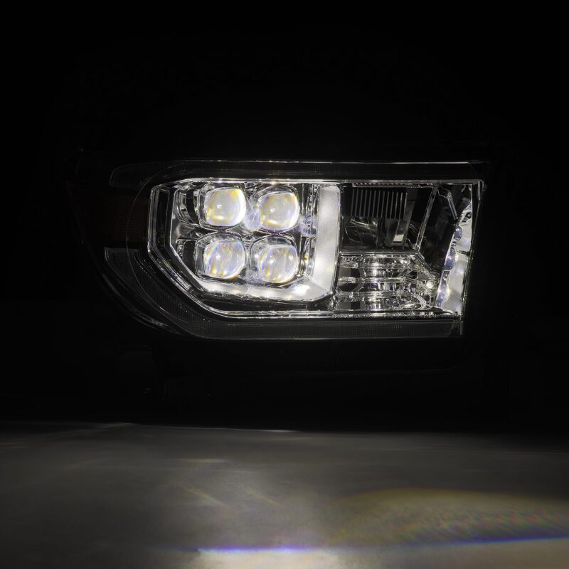 AlphaRex 07-13 Toyota Tundra / 08-17 Sequoia NOVA LED Proj HL Chrome w/Actv Light Seq. Sig + DRL - 880819
