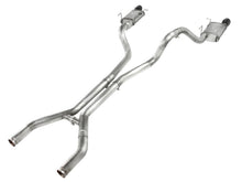 Load image into Gallery viewer, aFe MACHForce XP Cat-Back Exhaust 3in SS w/ Black Tips 11-14 Ford Mustang GT V8 5.0L - 49-43049-B