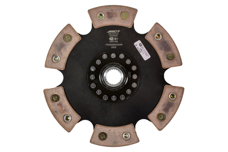 ACT 1997 Ford Escort 6 Pad Rigid Race Disc - 6224005
