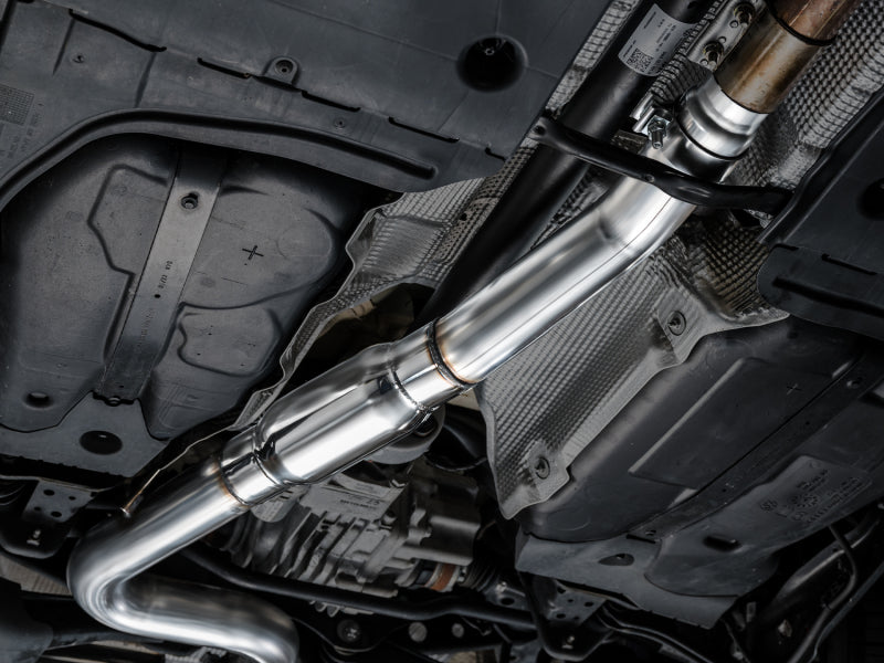 AWE Tuning 22-24 Audi 8Y S3 Touring Edition Exhaust - Chrome Silver Tips - 3015-42897