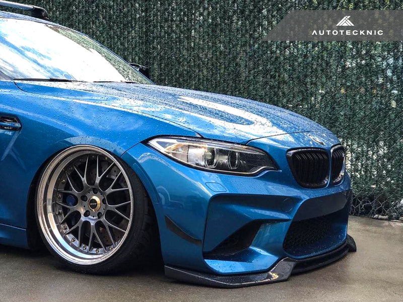 AutoTecknic Dry Carbon Canard Set - BMW F87 M2 | M2 Competition