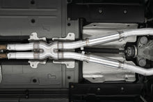 Load image into Gallery viewer, MBRP 15-16 Dodge Challenger RT 5.7L T304 SS 3in Dual Rear Cat-back CF Quad Tips - Street - S71153CF