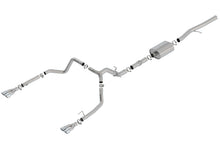 Load image into Gallery viewer, Borla 19 Chevrolet Silverado/GMC Sierra 1500 6.2L SS ATAK Catback Exhaust - Square Chrome Tips - 140784