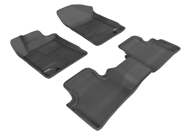 3D MAXpider 09-14 Nissan Maxima Kagu Black Full Set - L1NS03001509