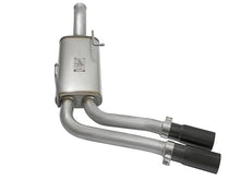 Load image into Gallery viewer, aFe Rebel Series CB Middle-Side Exit SS Exhaust w/ Black Tips 09-16 GM Silverado/Sierra V6/V8 - 49-44070-B