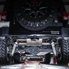 Load image into Gallery viewer, Stainless Works 2007-17 Jeep Wrangler Axle Back Exhaust - JPJKAB