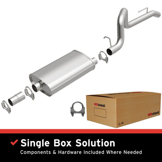 MagnaFlow BRE Exhaust Kit 87-90 Jeep Wrangler - 106-0051