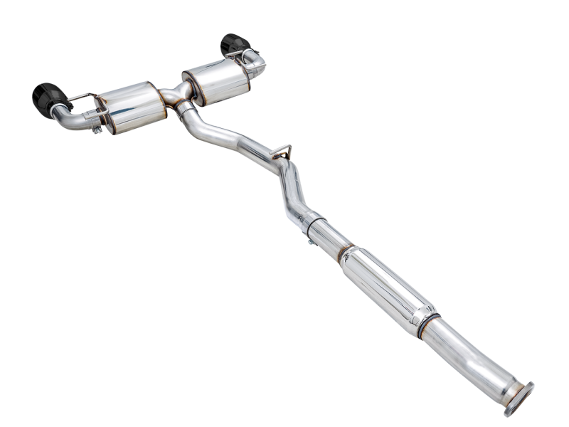 AWE Tuning Subaru BRZ/ Toyota GR86/ Toyota 86 Touring Edition Cat-Back Exhaust- Diamond Black Tips - 3015-33486