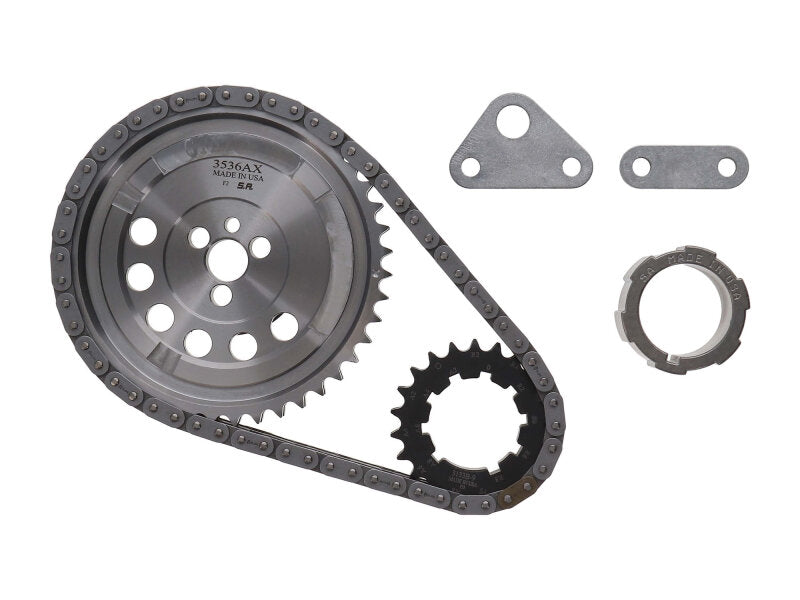 Manley SB Chevy LS-1 Billet w/ Torrington Bearing & 9 Keyway Crankshaft Sprocket Kit (w/ 3-Bolt Cam) - 73236