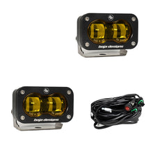 Load image into Gallery viewer, Baja Designs Universal S2 SAE Spot LED (Pair) - Amber - 237811