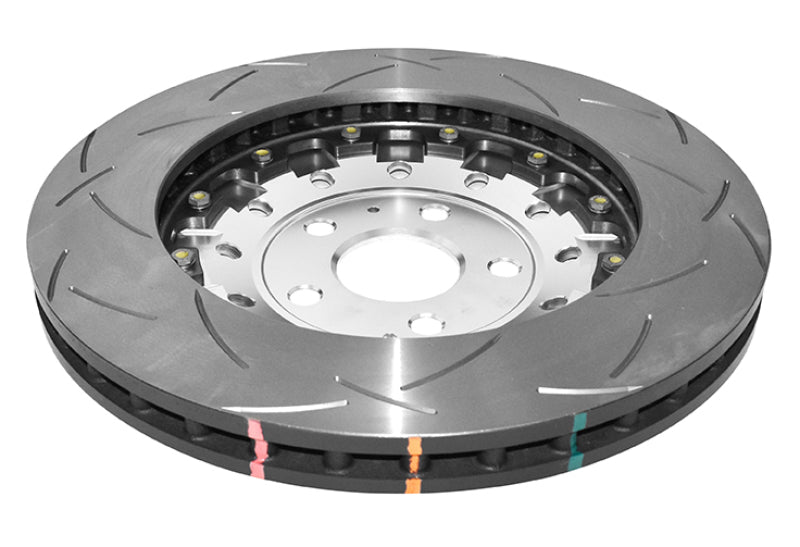 DBA 12-13 Audi TT Quattro RS (370mm Front Rotor) Front 5000 Series Slotted Rotor w/Sliver Hat - DBA52842SLVS