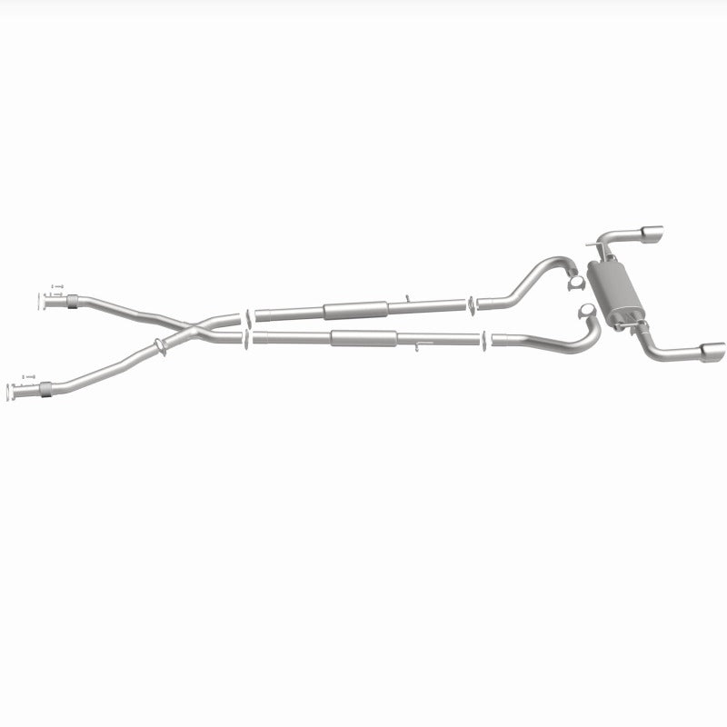 BRExhaust 14-22 Infiniti Q50 Exhaust Kit - 106-0819