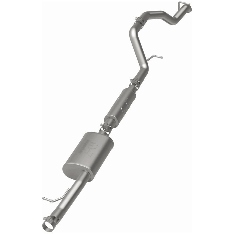 MagnaFlow 12-18 Jeep Wrangler 2.5in Overland Series Cat-Back Exhaust - 19539