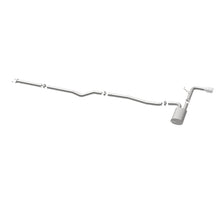 Load image into Gallery viewer, MagnaFlow Cat Back, SS, 2.5in, Street, Single Straight Pass. Polished 4in Tip, 2015 Ford Fusion 2.5L - 19096